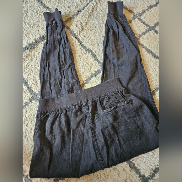 Faherty Linen Blend Pull On Jogger Stylenpant Size Small - Picture 5 of 6